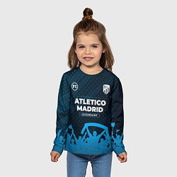 Лонгслив детский Atletico Madrid legendary форма фанатов, цвет: 3D-принт — фото 2