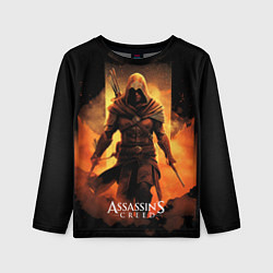 Лонгслив детский Assassins creed пустыня на фоне, цвет: 3D-принт