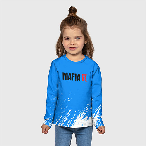 Детский лонгслив Mafia мафия / 3D-принт – фото 5