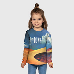 Лонгслив детский Sands - Dune, цвет: 3D-принт — фото 2