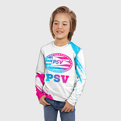 Лонгслив детский PSV neon gradient style, цвет: 3D-принт — фото 2