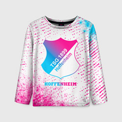 Лонгслив детский Hoffenheim neon gradient style, цвет: 3D-принт