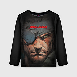 Лонгслив детский Metal gear Venom Snake, цвет: 3D-принт