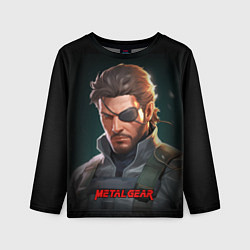 Лонгслив детский Веном Снейк из игры Metal gear, цвет: 3D-принт