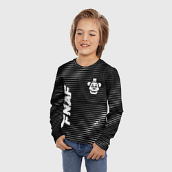 Лонгслив детский FNAF metal game lines, цвет: 3D-принт — фото 2