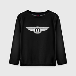 Лонгслив детский Bentley logo, цвет: 3D-принт