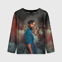Лонгслив детский Гус Мар Филлипс, цвет: 3D-принт