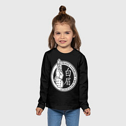 Лонгслив детский Международная федерация тхэквондо, цвет: 3D-принт — фото 2