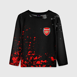 Детский лонгслив Arsenal spash