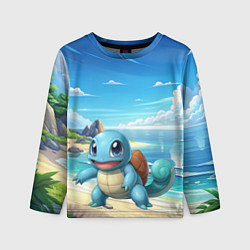 Лонгслив детский Pokemon Squirtle, цвет: 3D-принт