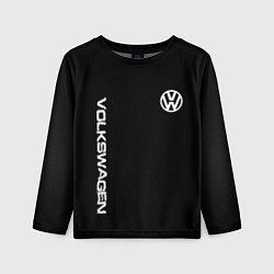 Детский лонгслив Volkswagen logo white