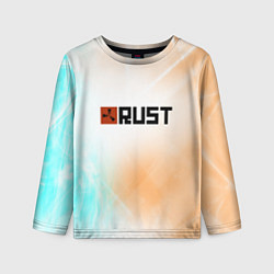 Лонгслив детский RUST gradient, цвет: 3D-принт