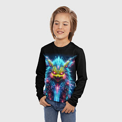 Лонгслив детский Terrible Pikachu - nightmare, цвет: 3D-принт — фото 2