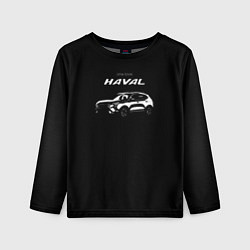 Лонгслив детский One love Haval чёрный, цвет: 3D-принт