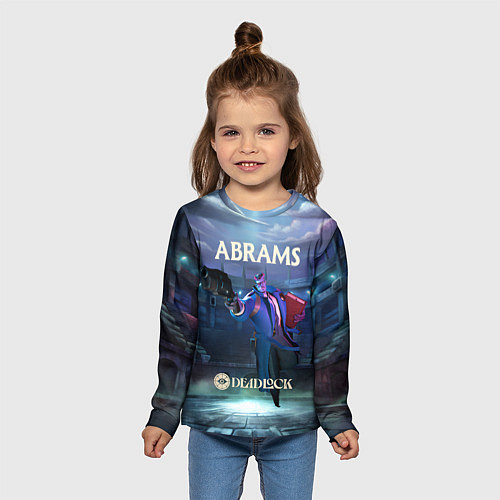Детский лонгслив Deadlock Abrams / 3D-принт – фото 5