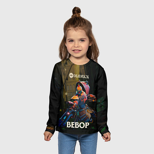 Детский лонгслив Bebop Deadlock / 3D-принт – фото 5