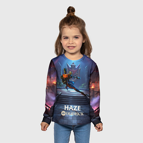 Детский лонгслив Haze Deadlock / 3D-принт – фото 5