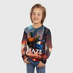Лонгслив детский Мгла Deadlock, цвет: 3D-принт — фото 2