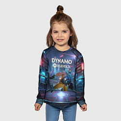 Лонгслив детский Deadlock Dynamo, цвет: 3D-принт — фото 2