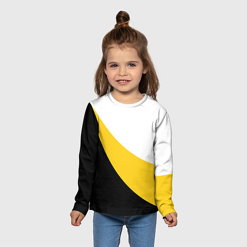 Детский лонгслив Сокрушу пред ним врагов его большой КЦК / 3D-принт – фото 5