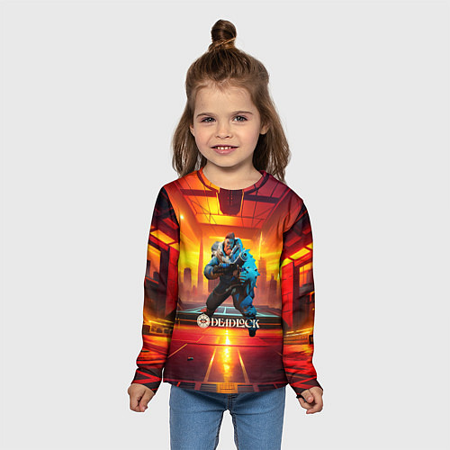 Детский лонгслив Deadlock Kelvin / 3D-принт – фото 5