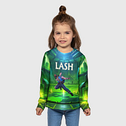 Лонгслив детский Lash Deadlock, цвет: 3D-принт — фото 2