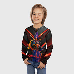 Лонгслив детский Deadlock Yamato, цвет: 3D-принт — фото 2