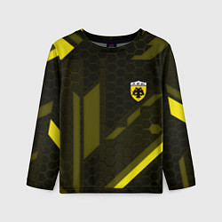 Детский лонгслив AEK fc geometry