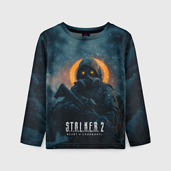 Лонгслив детский Stalker 2, цвет: 3D-принт