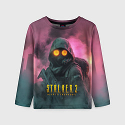 Лонгслив детский Stalker 2 радиоактивный дым, цвет: 3D-принт