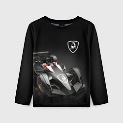 Детский лонгслив Lamborghini F1