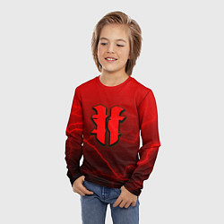 Лонгслив детский Starcraft молнии, цвет: 3D-принт — фото 2