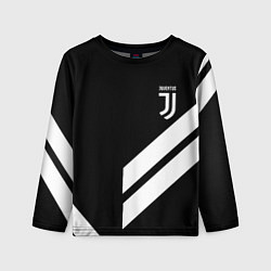 Детский лонгслив Juventus line white