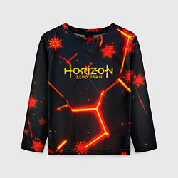 Лонгслив детский Horizon Zero Dawn winter, цвет: 3D-принт