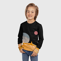 Лонгслив детский Arrakis sandworm Dune, цвет: 3D-принт — фото 2