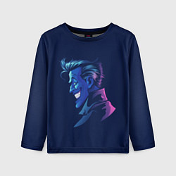 Лонгслив детский Joker gradient, цвет: 3D-принт