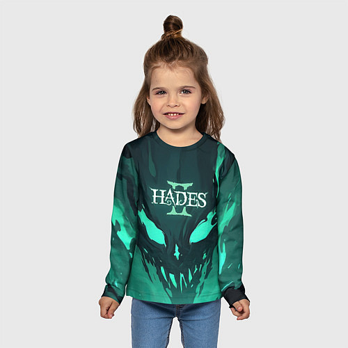 Детский лонгслив По мотивам игры Hades 2 / 3D-принт – фото 5