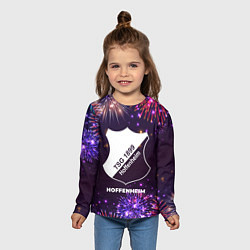 Лонгслив детский Праздничный Hoffenheim, цвет: 3D-принт — фото 2