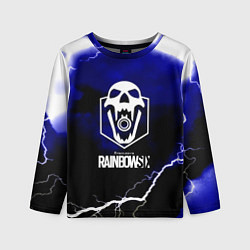 Лонгслив детский Rainbow six storm, цвет: 3D-принт