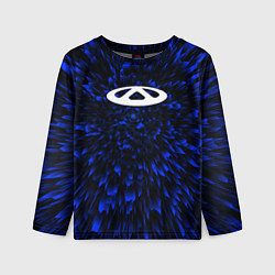 Лонгслив детский Chery blue energy, цвет: 3D-принт