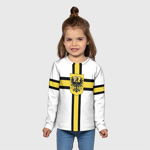 Детский лонгслив Сюрко тевтонского рыцаря / 3D-принт – фото 5