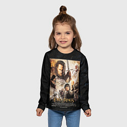 Лонгслив детский The lord of the rings - the return of the king, цвет: 3D-принт — фото 2