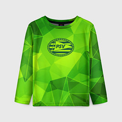 Лонгслив детский PSV green poly, цвет: 3D-принт
