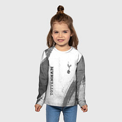 Лонгслив детский Tottenham - white gradient вертикально, цвет: 3D-принт — фото 2