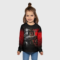 Лонгслив детский Ассасинс Крид Тени, цвет: 3D-принт — фото 2