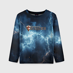 Лонгслив детский Stronghold сrusader сила молний, цвет: 3D-принт