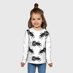 Лонгслив детский Mezzanine album, цвет: 3D-принт — фото 2