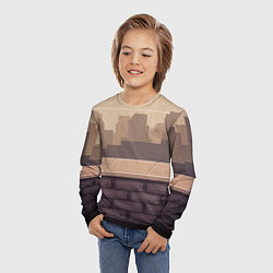 Лонгслив детский Смотровая площадка, цвет: 3D-принт — фото 2