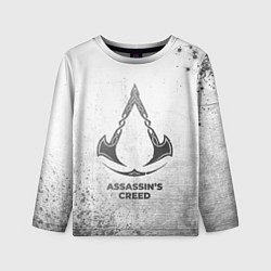 Лонгслив детский Assassins Creed - white gradient, цвет: 3D-принт