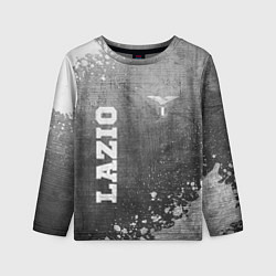 Лонгслив детский Lazio - grey gradient вертикально, цвет: 3D-принт
